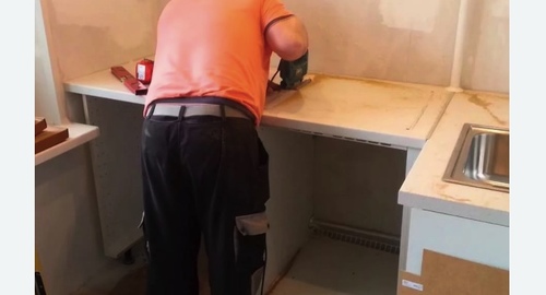 Сборка кухонного гарнитура. Балашиха